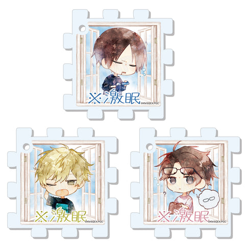 『クールドジ男子』※激眠 パズルキーホルダー 02 第2弾(全5種) BOX